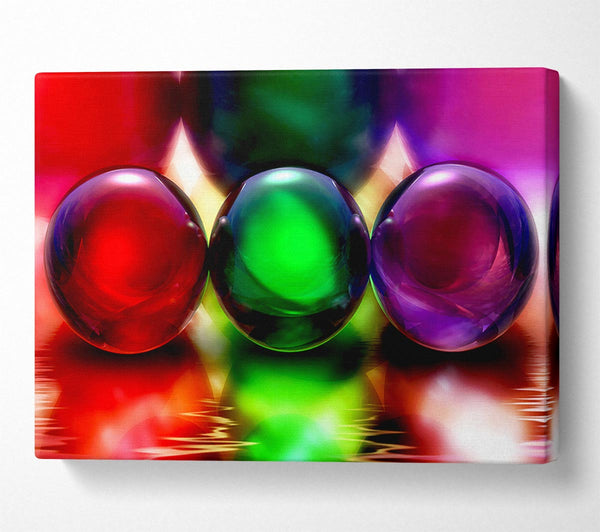  A Canvas Print of Marbel Trio Canvas Print