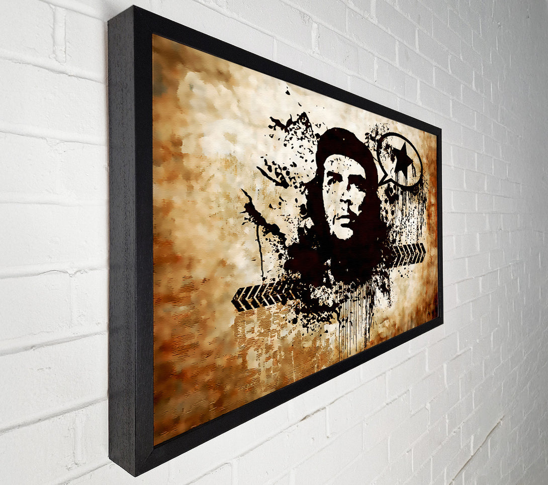  A Canvas Print of Che Guevara Brown Canvas Art