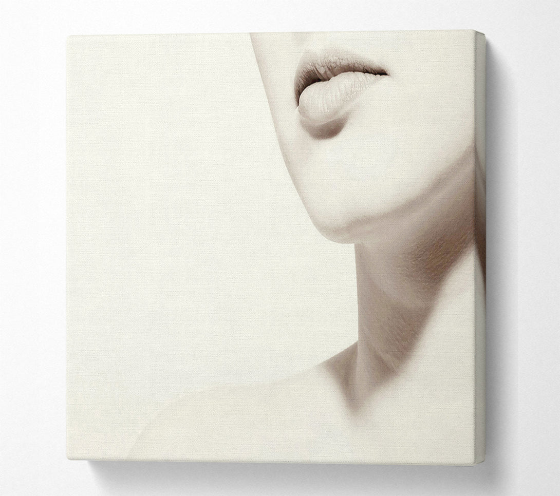  A Canvas Print of Flawless Skin Canvas Wall Art