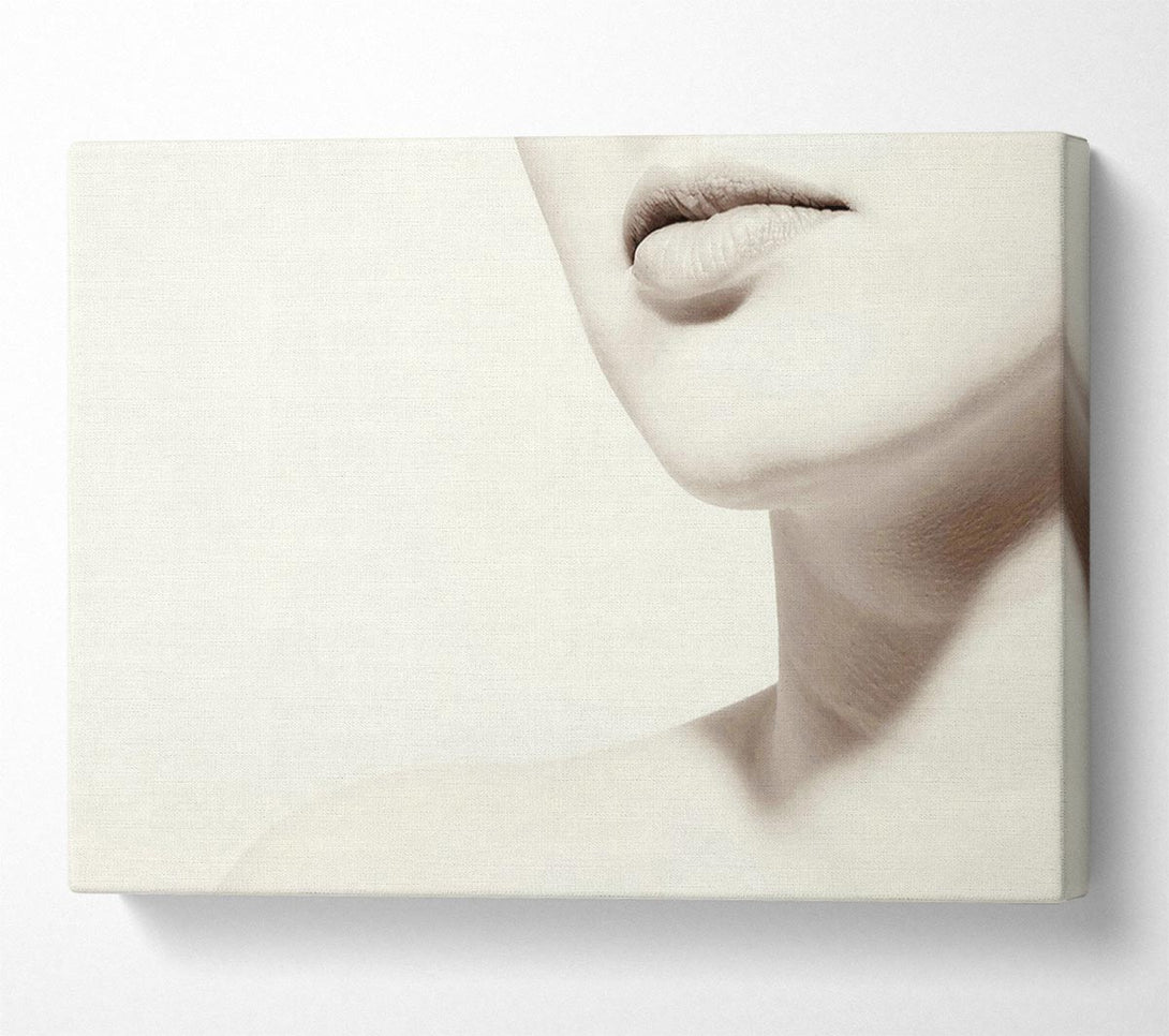  A Canvas Print of Flawless Skin Canvas Wall Art