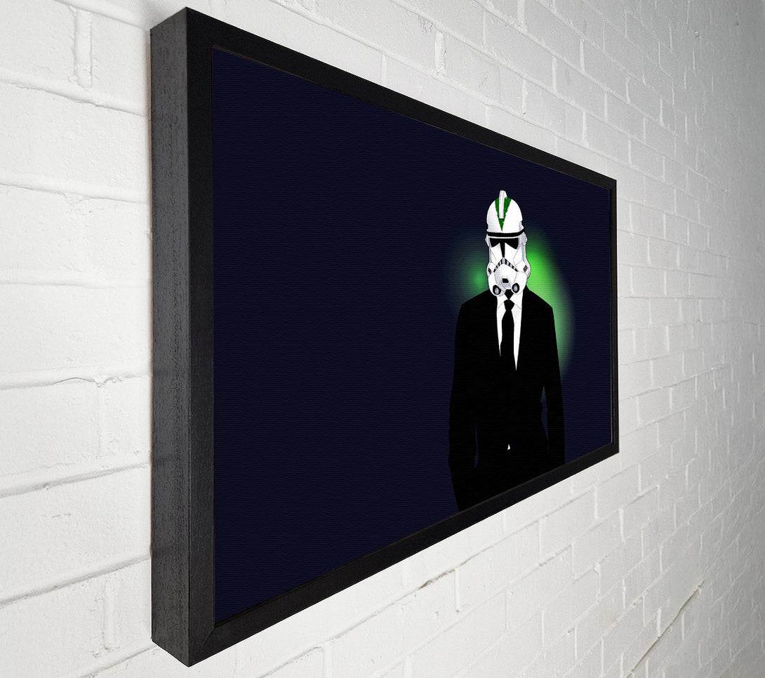  A Canvas Print of Storm Trooper Suit Canvas Print