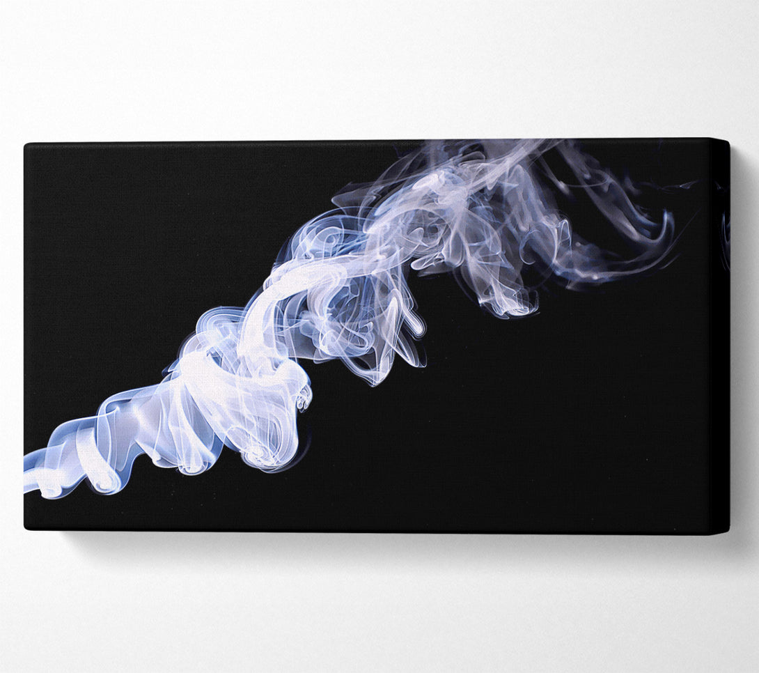 A Canvas Print of Smoke Swirl Canvas Art