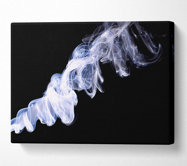  A Canvas Print of Smoke Swirl Canvas Art