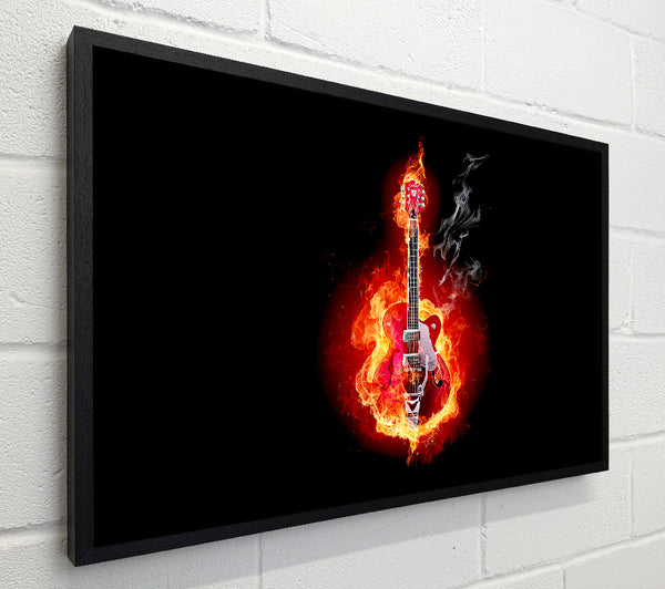 Red Guitar Flames