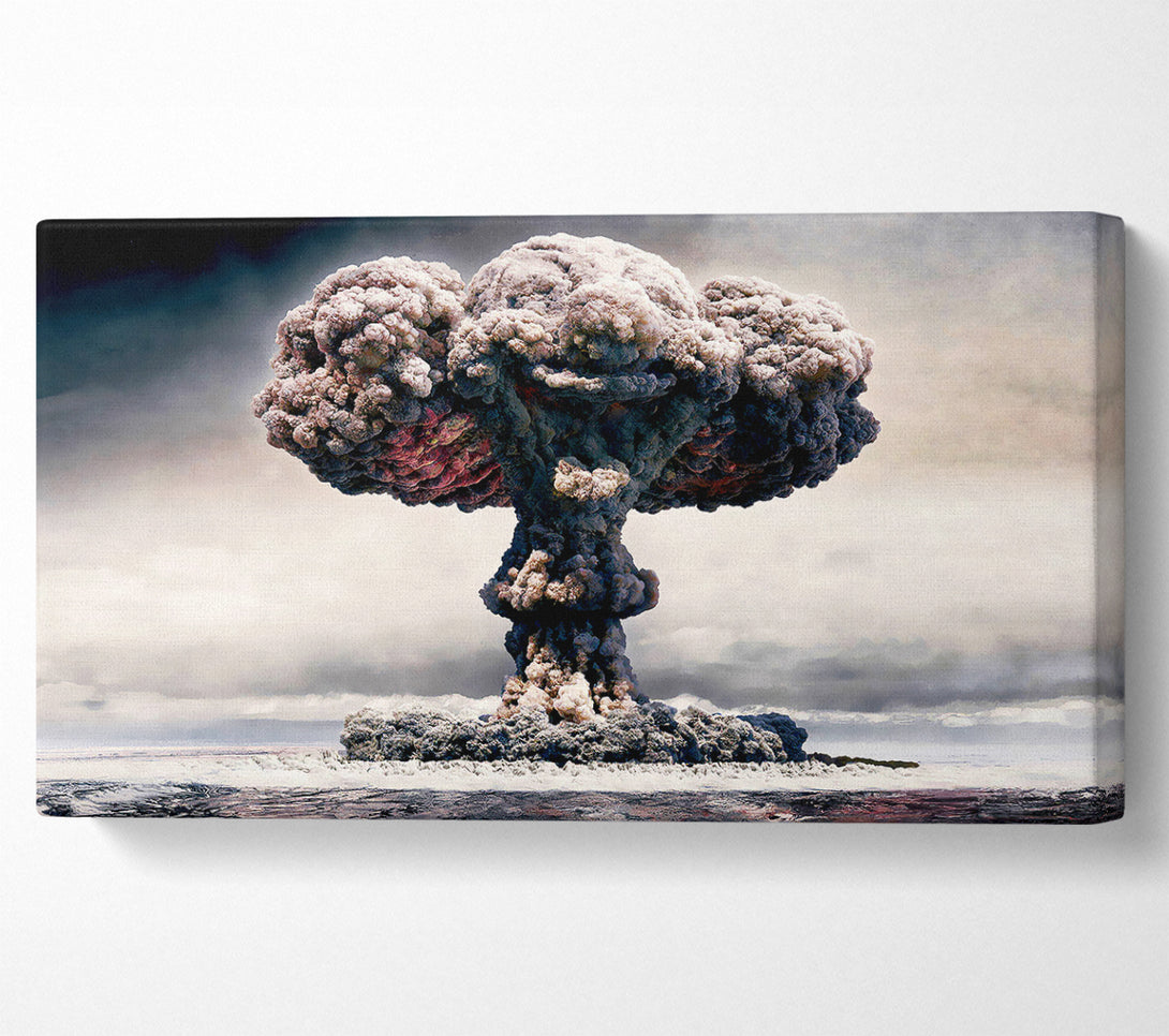  A Canvas Print of The Atom Bomb Blast Canvas Wall Art