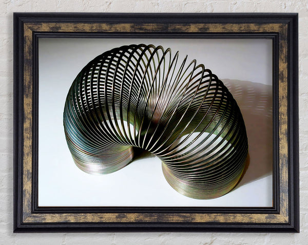 Slinky Framed Print