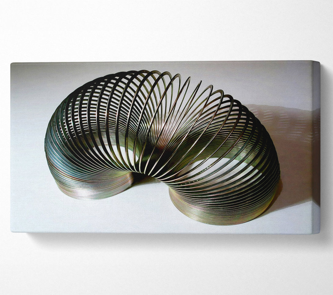  A Canvas Print of Slinky Canvas Print