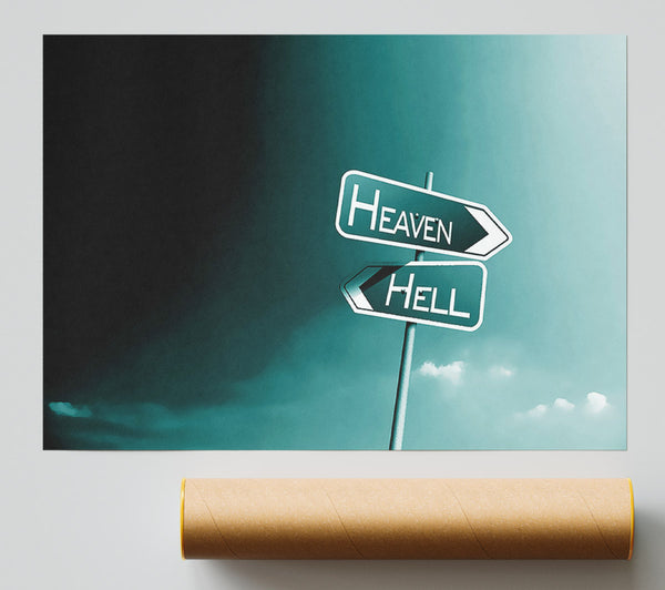 Heaven And Hell Poster