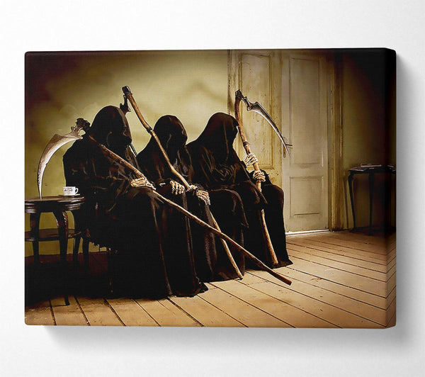  A Canvas Print of The Grim Reapers Canvas Wall Art