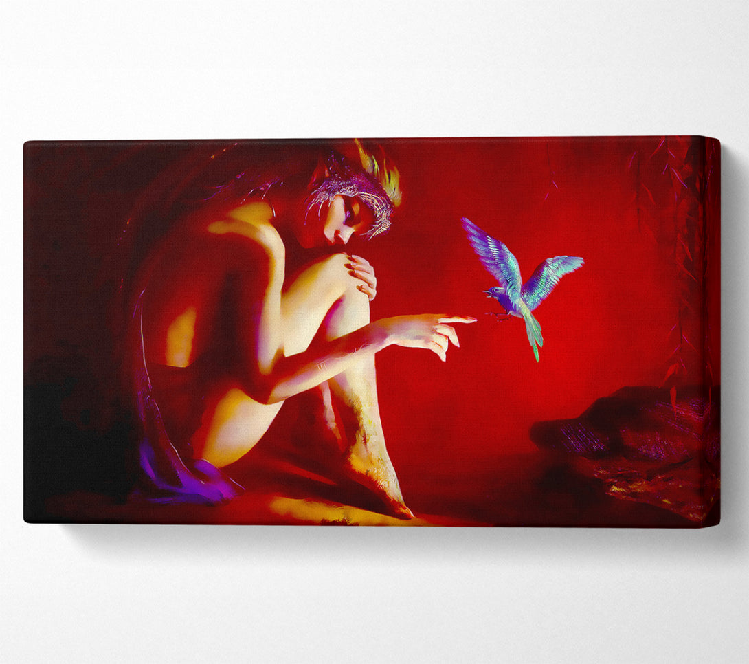  A Canvas Print of Fairy Bird Canvas Print