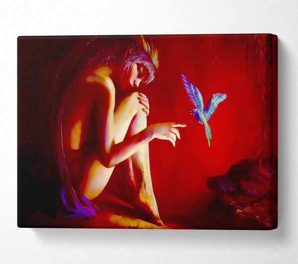  A Canvas Print of Fairy Bird Canvas Print