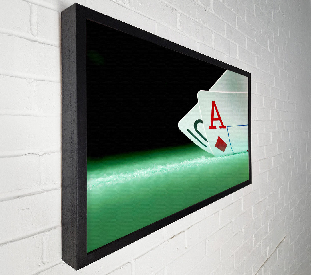  A Canvas Print of Poker Hand Canvas Print