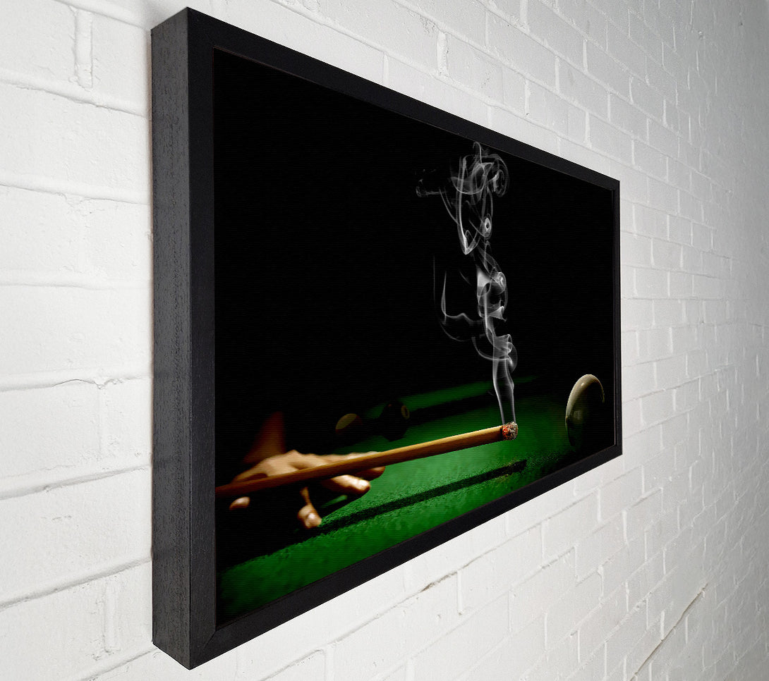  A Canvas Print of Smoking Cue Canvas Wall Art