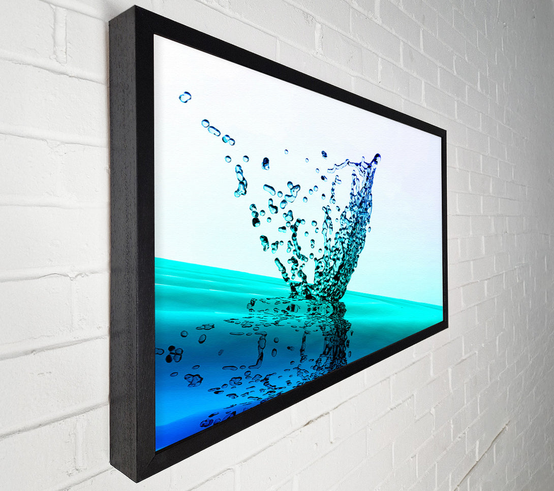  A Canvas Print of Diamond Splash Canvas Wall Art