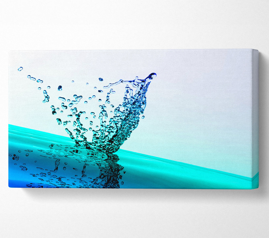  A Canvas Print of Diamond Splash Canvas Wall Art