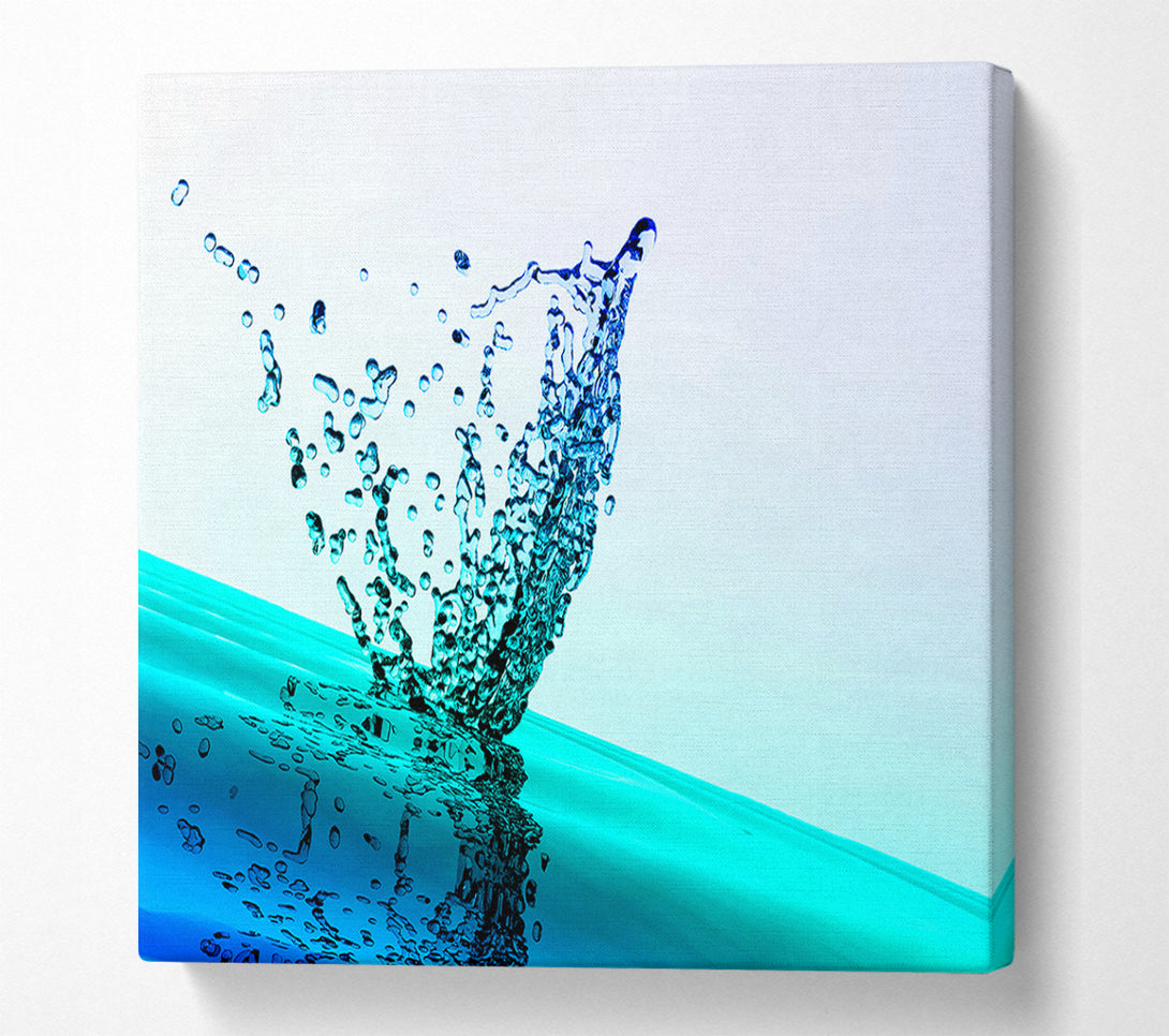 A Canvas Print of Diamond Splash Canvas Wall Art
