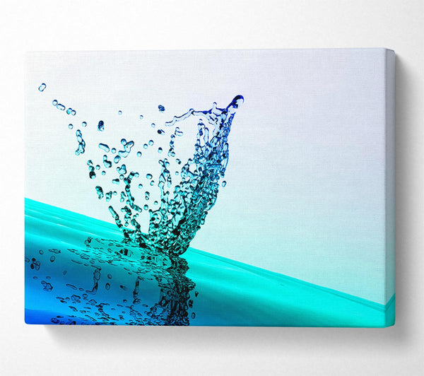  A Canvas Print of Diamond Splash Canvas Wall Art