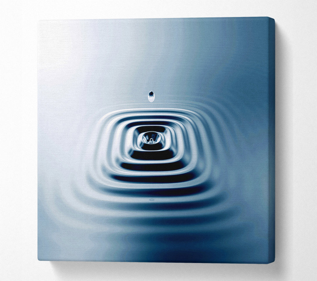  A Canvas Print of Square Water Ripples Canvas Art