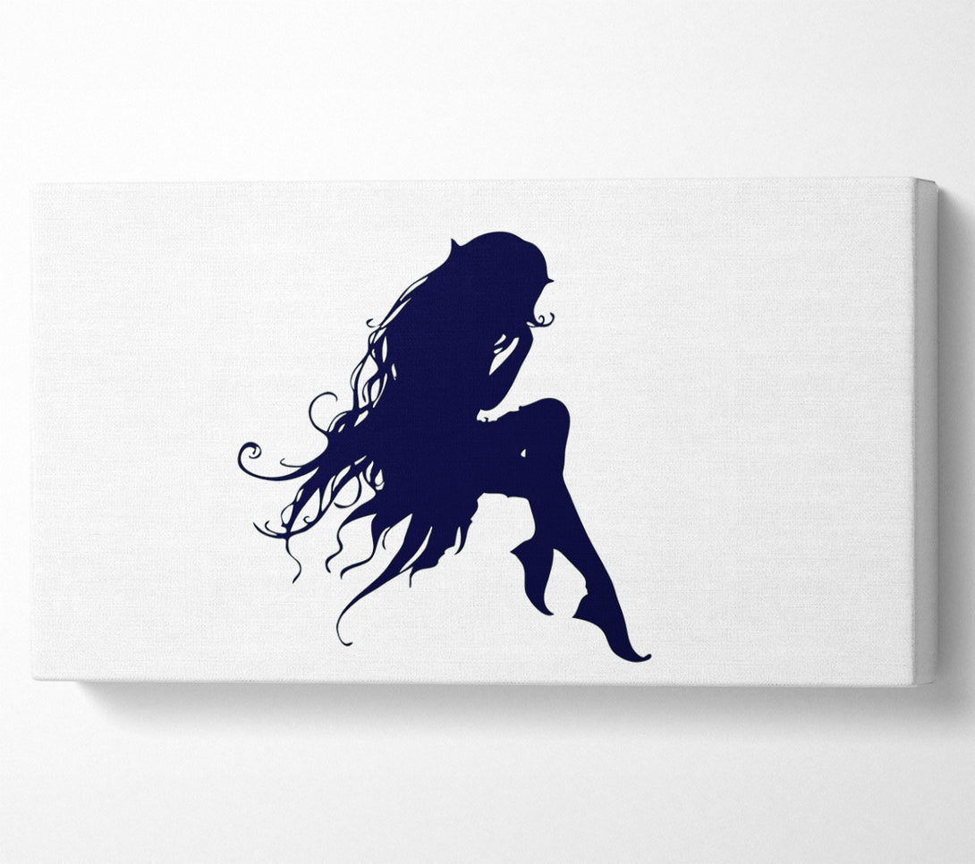  A Canvas Print of Blue Fairy Canvas Print