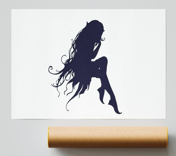 Blue Fairy Poster