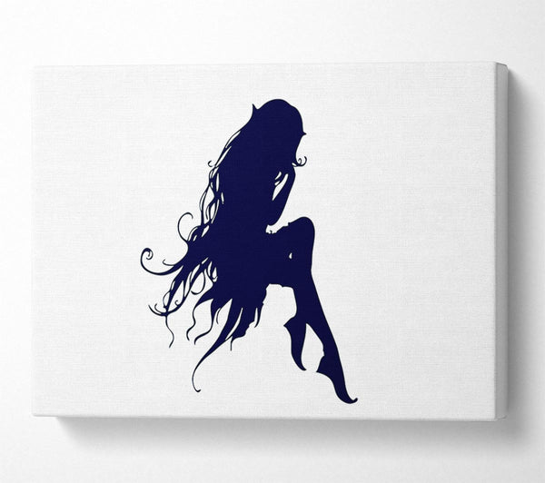  A Canvas Print of Blue Fairy Canvas Print