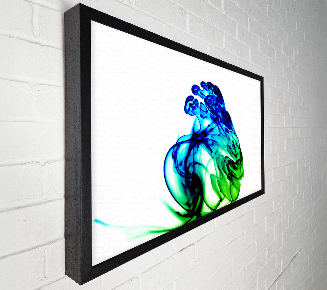  A Canvas Print of Movement Of Smoke Canvas Wall Art