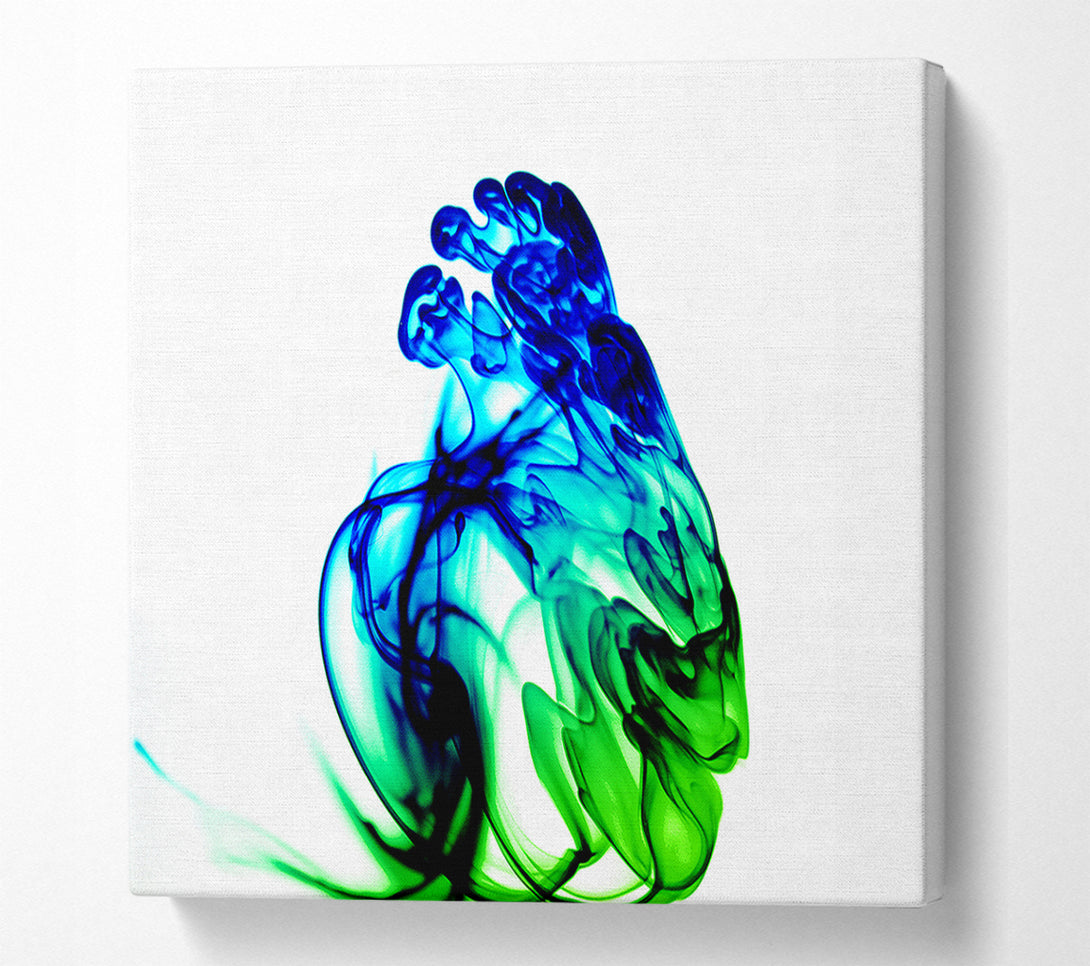 A Canvas Print of Movement Of Smoke Canvas Wall Art
