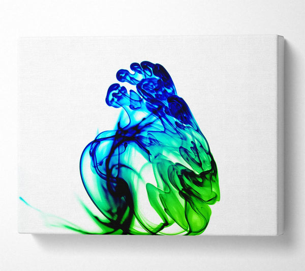  A Canvas Print of Movement Of Smoke Canvas Wall Art