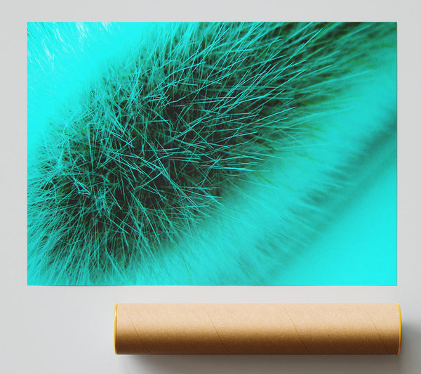 Green Fur Poster