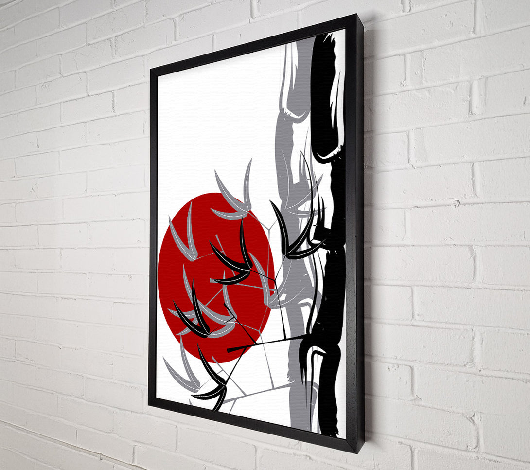  A Canvas Print of Red Sun Burn Canvas Art