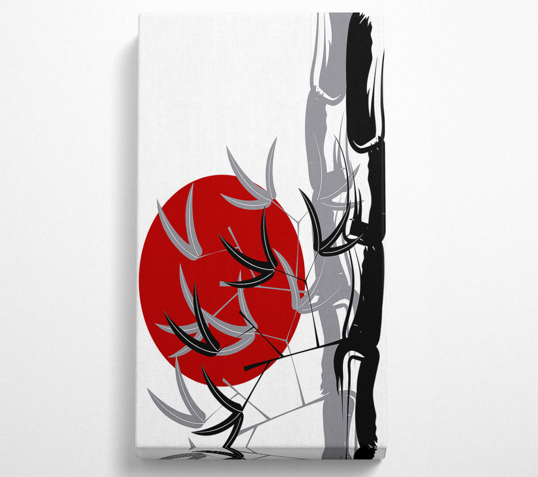 A Canvas Print of Red Sun Burn Canvas Art