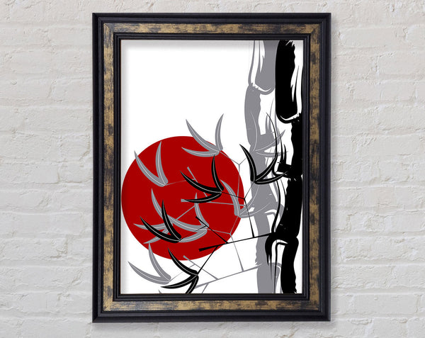 Paradise Ocean Sunset Framed Print