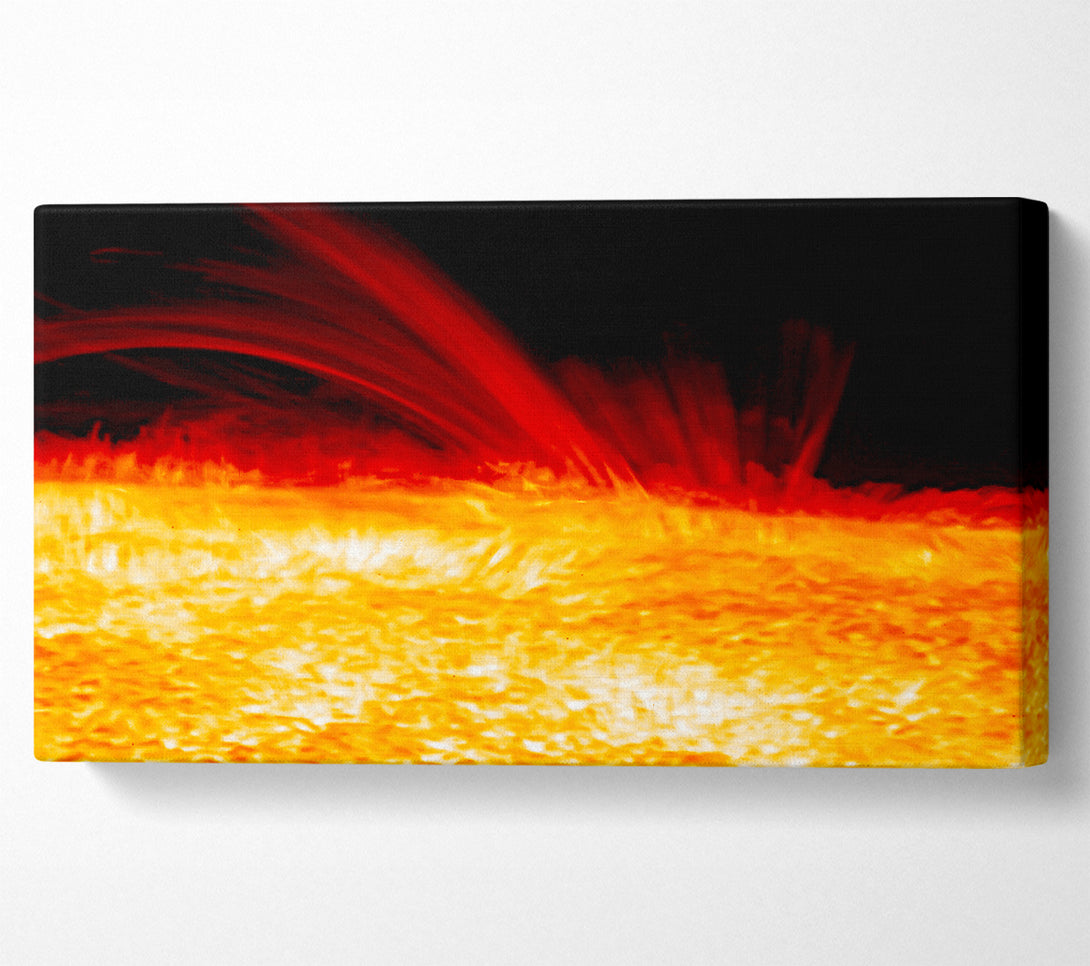  A Canvas Print of Lava River Canvas Wall Art
