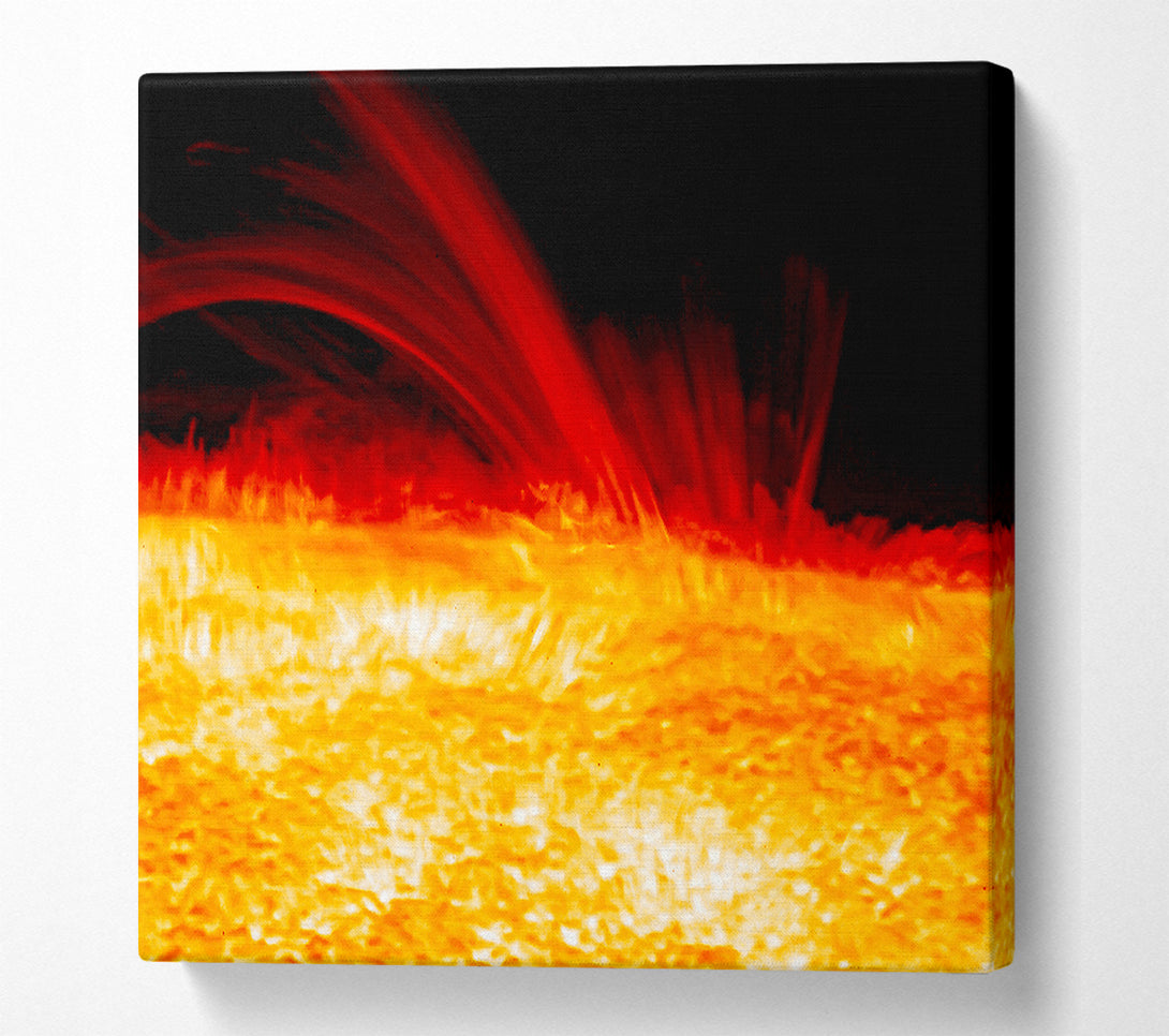  A Canvas Print of Lava River Canvas Wall Art