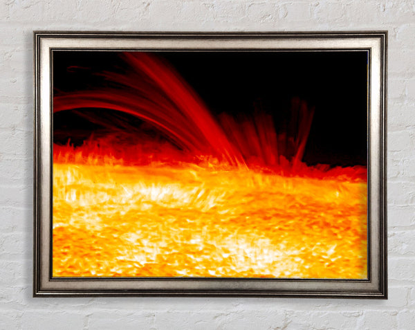 Lava River Framed Print