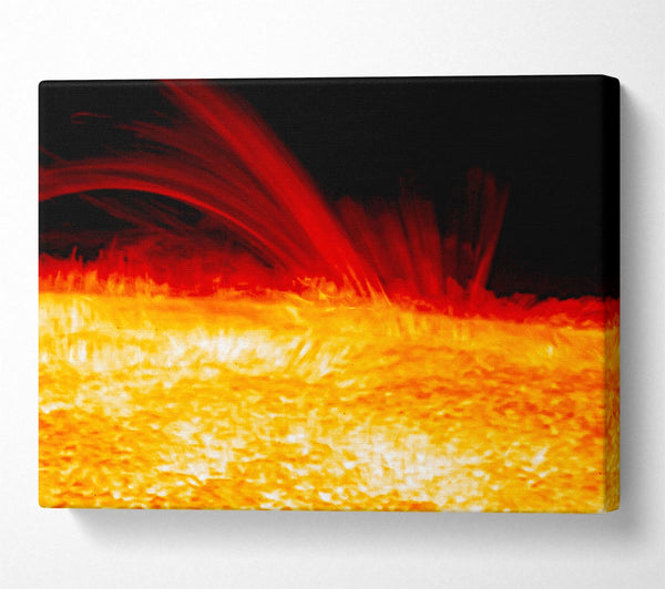 A Canvas Print of Lava River Canvas Wall Art