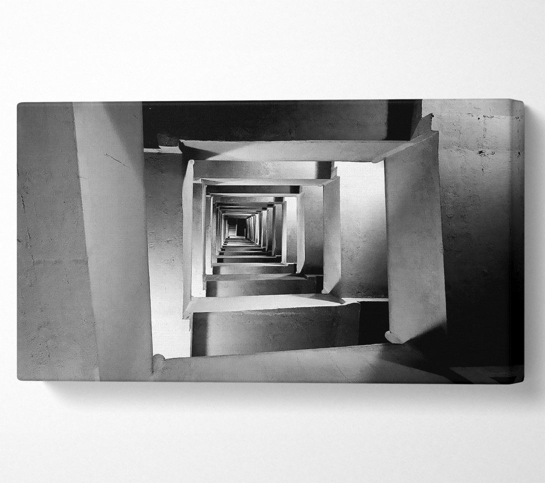  A Canvas Print of The Maze Canvas Print