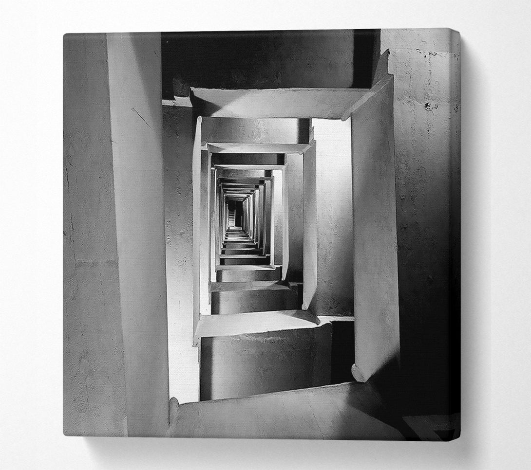  A Canvas Print of The Maze Canvas Print