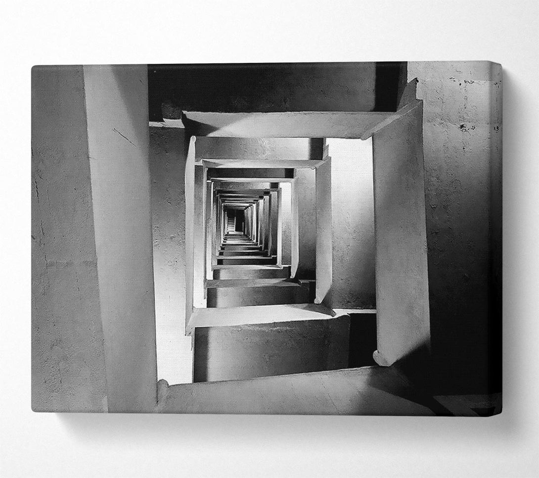  A Canvas Print of The Maze Canvas Print
