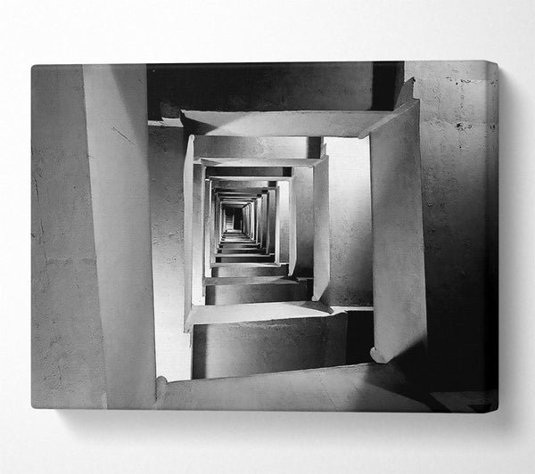  A Canvas Print of The Maze Canvas Print