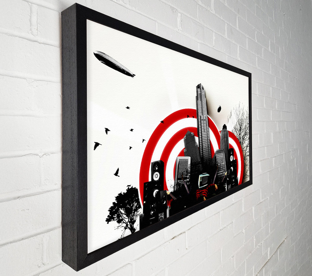  A Canvas Print of The Sound Of The City Canvas Print