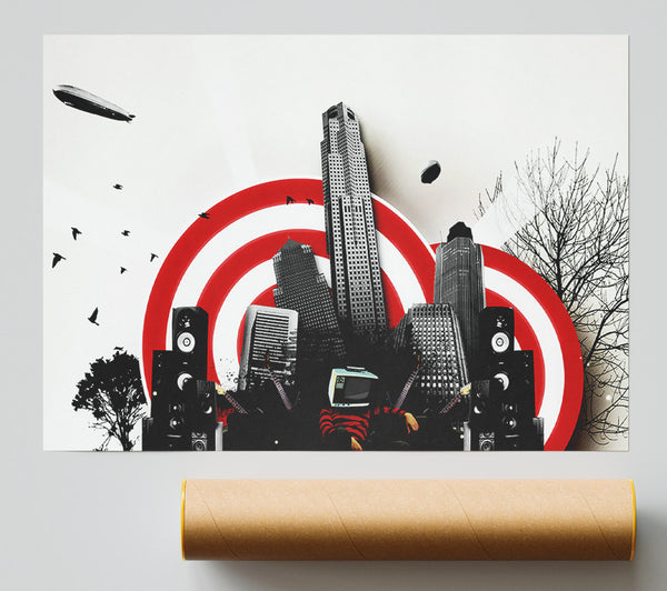 The Sound Of The City Giclee Print