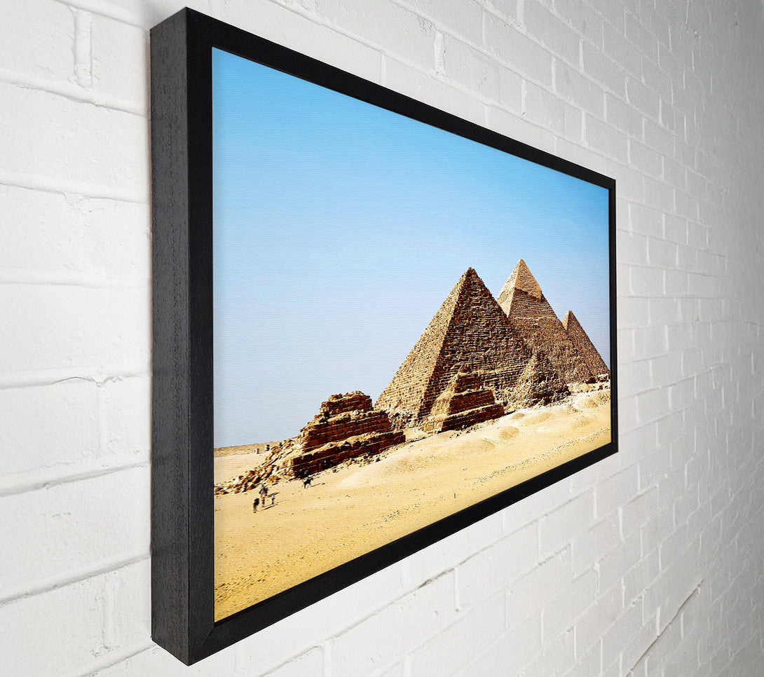  A Canvas Print of Pyramid Wonder Canvas Wall Art