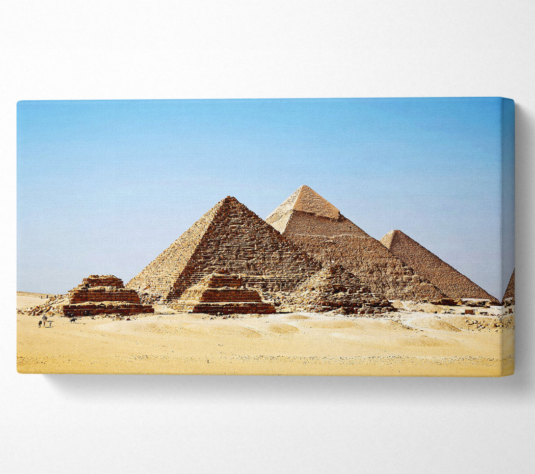 A Canvas Print of Pyramid Wonder Canvas Wall Art