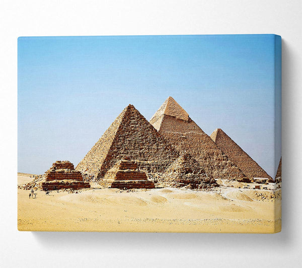  A Canvas Print of Pyramid Wonder Canvas Wall Art