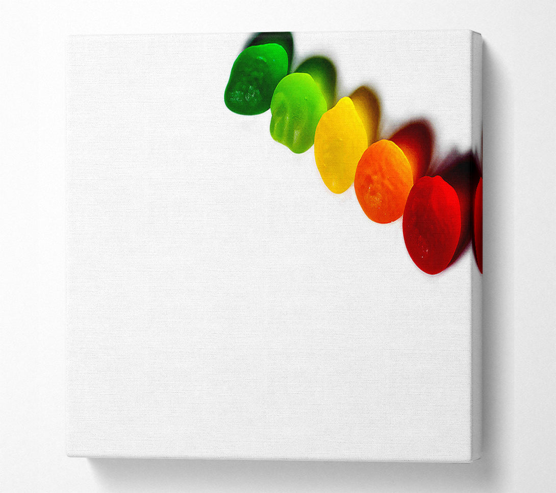  A Canvas Print of Sweet Line-Up Canvas Art