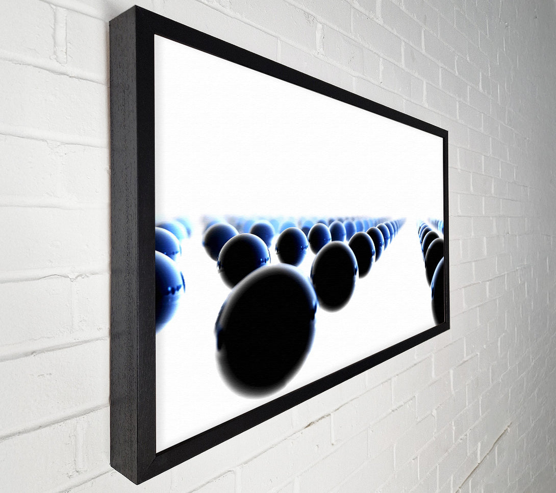  A Canvas Print of Black Ball Line-Up Canvas Wall Art