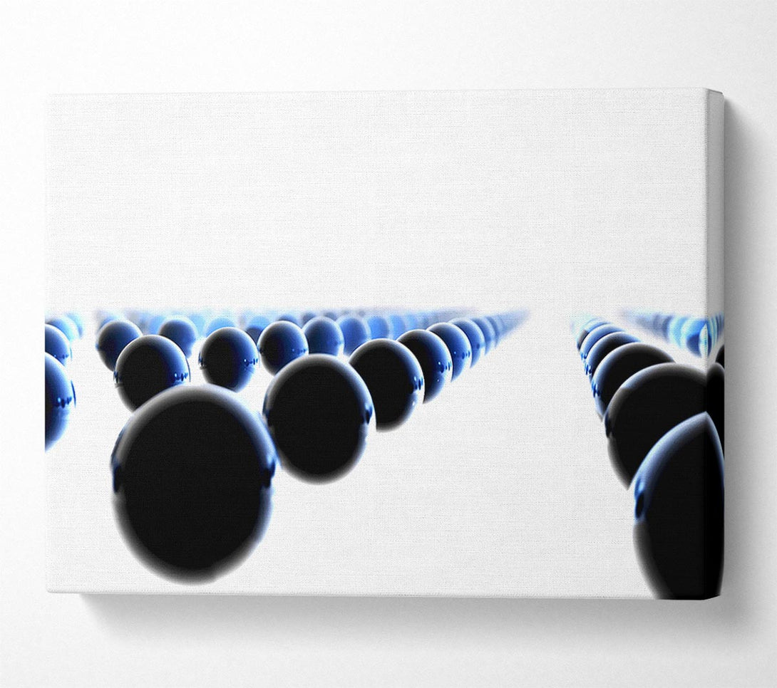  A Canvas Print of Black Ball Line-Up Canvas Wall Art
