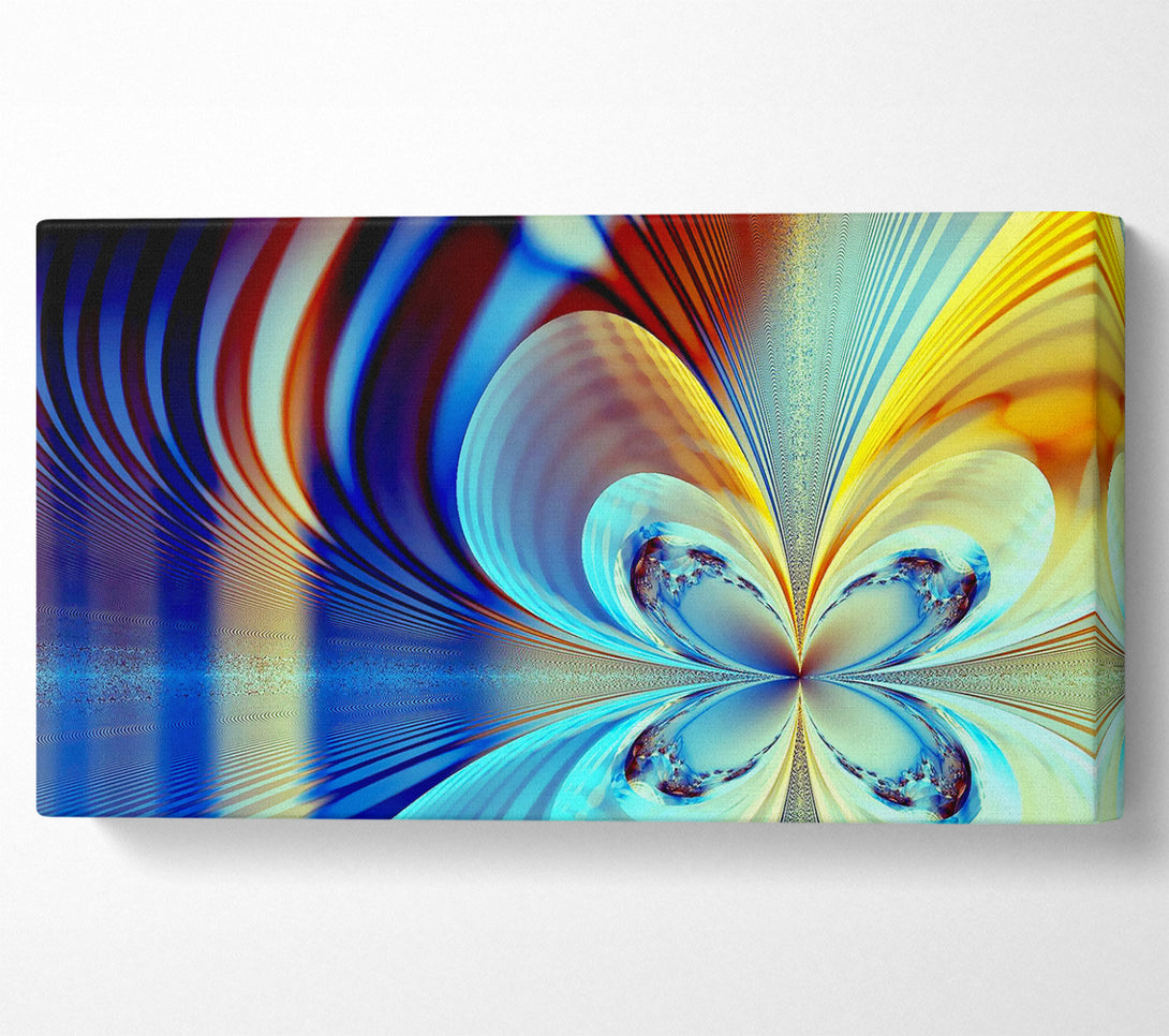  A Canvas Print of Psychedelic Colours Canvas Print
