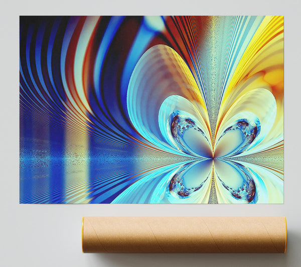 Psychedelic Colours Print